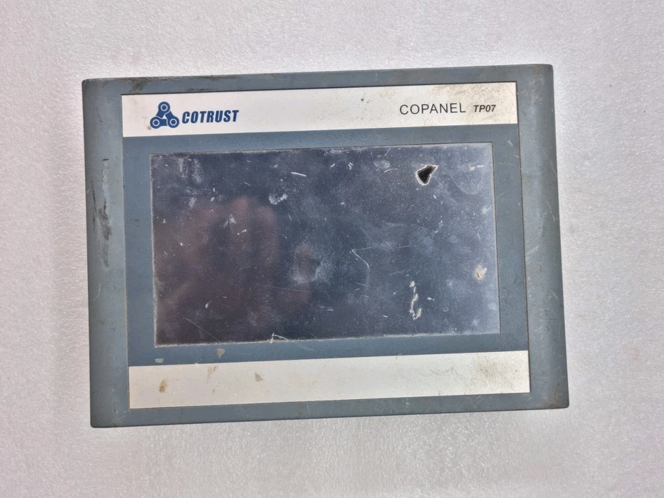 Used Working COTRUST COPANEL TP07I CTS6-T07I-CH030 7" TFT LCD HMI